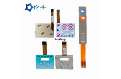 China Customized PET Membrane Switch for Industrial Applications Transparent and Durable supplier