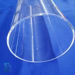 Factory Custom Quartz Glass Pipe Large Diameter for sale