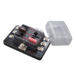 R3-76 ATO ATC Blade Fuse Block With 6 Circuits M4 Screw Mount