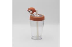 China Eco Friendly OEM ODM Tritan Water Bottles With Plastic Straw supplier