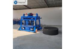 China Raised Well Circle Machine Mobile Brick Machine Concrete Pavers Block Machine supplier