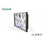 Indoor Open Frame LCD Display , Wall Mounted Advertising Display 1GB 8GB for sale