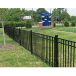 Decorative 8ft Garden Iron Wrought Fence For Highway 1.2mm-2.5mm for sale