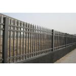50X50mm Picket Top Tubular Steel Fence Black Or Customize for sale