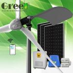 1KW Household Rooftop Solar Hybrid Wind Generator Turbine With Off Grid System for sale