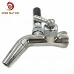 Homebrew Beer Keg Faucet , Flow Control Beer Faucet With Forward Sealing for sale