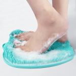 Nonslip Suction Cups Silicone Bristle Mat In Shower for sale