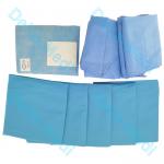 Surgical Ophthalmological Fenestrated Drapes Disposable SBPP PE Material for sale