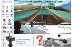 China Camera System Car DVR 3ch Ai Dash Cam Support Driver Facial Recognition supplier