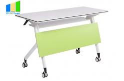 China Office Furniture Partitions Folding Desk Foldable Training Table Computer Foldable Training Table supplier