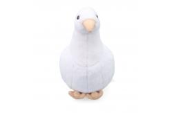 China OEM Innovative White Dove Toy With Polypropylene Cotton Filling supplier