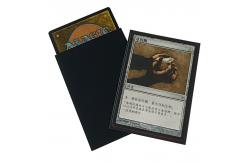 China CPP Orange Texture Matte Black Card Sleeves MTG Protection 66X91mm Easy Shuffling supplier