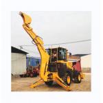 Heavy Duty Construction Backhoe Loader With 1.2m3 Loading Bucket Capacity