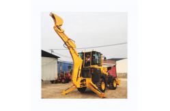China Heavy Duty Construction Backhoe Loader With 1.2m3 Loading Bucket Capacity supplier