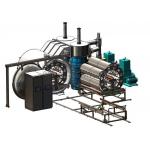 Horizontal Vacuum Metalizing Machine， Glass Bangle PVD Vacuum Coating Machine for sale