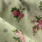 Eco Friendly TC Blended Printed Poplin Fabric 45×45 98gsm For Shirts for sale