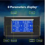 100A Digital Meter Ammeter Voltmeter With Coil CT LCD Display CE FCC