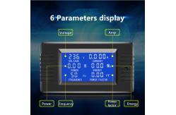 China LCD Display 100A Digital Ammeter Voltmeter Power With Split CT CE FCC supplier