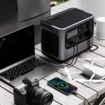 540wh USB-C/A Portable Rechargeable Pure Sine Wave Solar Generator 220V for sale