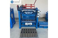 China Small Medium Brick Making Machine Brick Press Machine For Roadside Stone supplier
