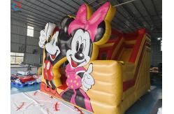 China Commercial Mickey And Minnie Inflatable Bouncy House With Slides Combo Castle supplier