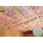 Plastic Netting For Insulation Support , Polypropylene Netting Insulation Mesh for sale