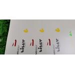 Silk Screen Printing Water Decals For Furniture Customized Size / Design