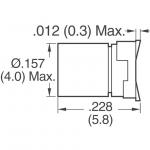 EEE-1HA2R2SR SMD Ferrite Bead Aluminum Electrolytic Capacitors
