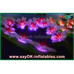 Durable Inflatable LED Light Flower Chain for Wedding Party Stage Decoration for sale