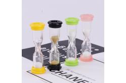 China 30 Second One Minute Hourglass Timer , Plastic Board Game Timer supplier