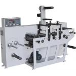 Double Station Rotary Die Cutting And Slitting Machine 220V Rotary Die Cutter for sale