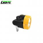 Miner's Underground Led Headlight Cordless Safety Cap Lamp with 10000 Lx Brightness and 143Lm Strong Lighting for sale