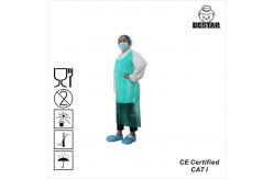 China ISO9001 Waterproof PE Disposable Protective Apron For Kitchen supplier