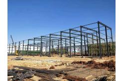 China Custom Size Prefabricated Steel Structures Warehouse Building For Storage supplier
