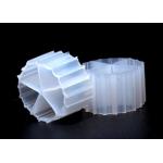 10*7mm MBBR Filter Media Virgin HDPE Material White Color Bio Medias For Water Treatment for sale
