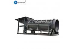 China Sand Gravel Pebbles Screening Double Layer Shaftless Drum Screen Machine supplier