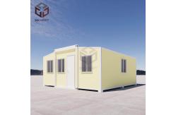 China Soundproof Thermal Insulation Foldable 20ft Container Collapsible Prefab Homes supplier