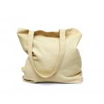 Minimalism Foldable Shopping Bag , 6oz Cotton Canvas Reusable Grocery Bags for sale