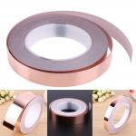 25mm Width Double Sided Conductive Copper Tape 0.1mm Antistatic for sale
