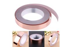 China 25mm Width Double Sided Conductive Copper Tape 0.1mm Antistatic supplier