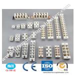 15A 25A 30A 50A 2 Way Ceramic Terminal Block 2 Pole Ceramic Connecting Terminals for sale