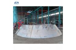 China Diameter 6000mm Stainless Steel Conical Head For Industrial supplier