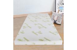 China Tri Fold Design Charcoal Foam Mattress With Bamboo Fiber Fabric supplier