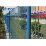 3D Curved  Welded Mesh Fencing PVC Coated Triangle Bending For House Garden for sale