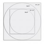 Removable Glue Kids Dry Erase Table Dots Circle Stickers 3x3'' 5x5'' for sale