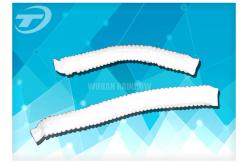 China Yellow Nurse Non Woven Clip Disposable Surgical Caps With Single Elastic supplier