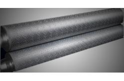 China Customized Pattern Knurled Rollers With High Durability For Wallpaper , Tiles , Glass supplier