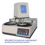 Center Load 6 Samples Metallographic Polishing Machine Double Disc Full Automatic Grinding for sale