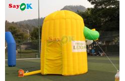 China Promotional Inflatable Lemonade Booth Advertising Inflatable Presentation Booth supplier