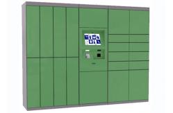 China Green Intelligent Laundry Locker With Safety Camera Option , Simple Operation And Manage supplier